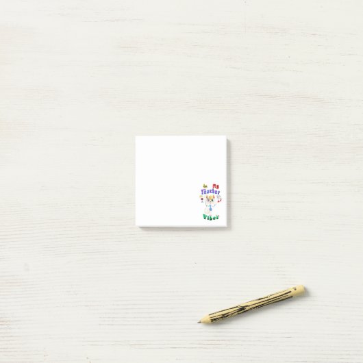 Leraar Post-it® Notes (Op bureau)