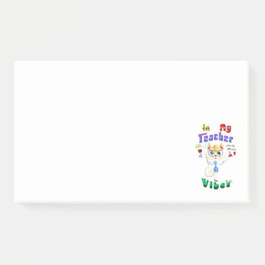 Leraar Post-it® Notes (Voorkant)