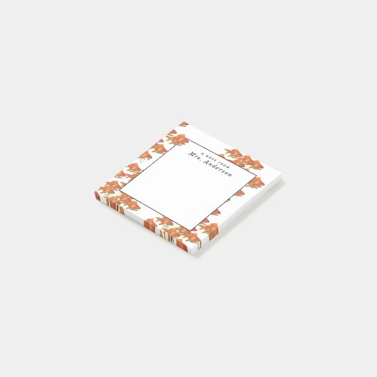 leraar post-it® notes (Schuin)