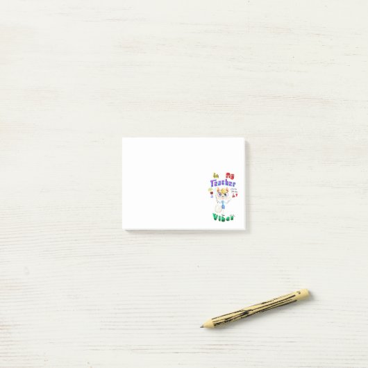 Leraar Post-it® Notes (Op bureau)