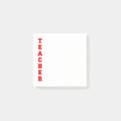 Leraar Post-it® Notes (Voorkant)
