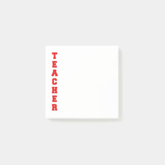 Leraar Post-it® Notes (Voorkant)