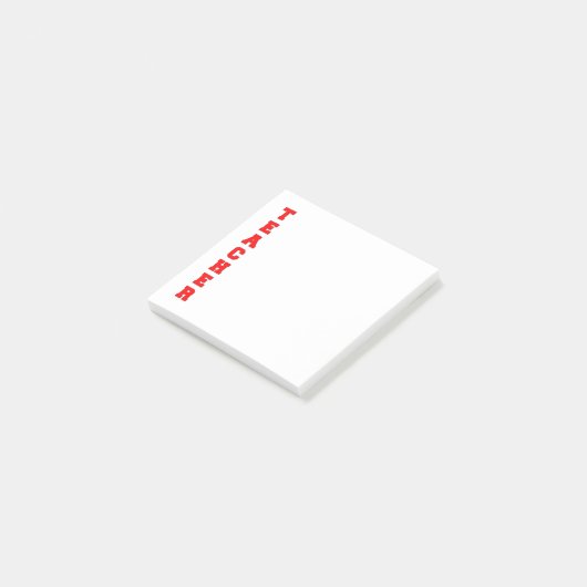 Leraar Post-it® Notes (Schuin)