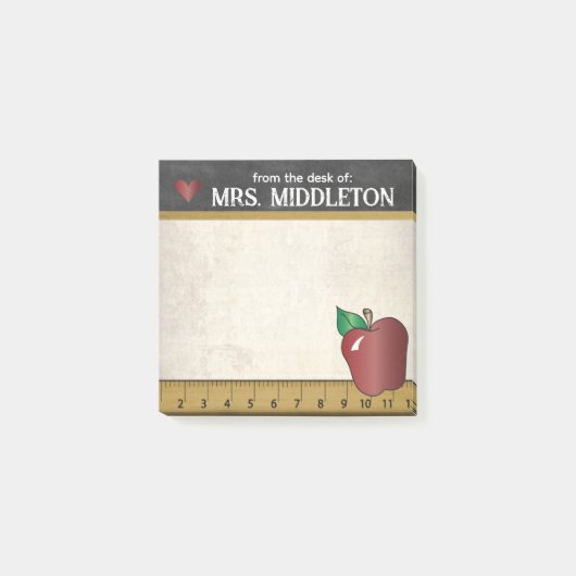 leraar |  Post-it opmerkingen stijl Post-it® Notes (Voorkant)