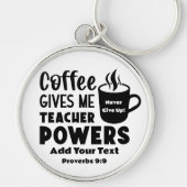 Leraar — Premium Round Sleutelhanger (Voorkant)