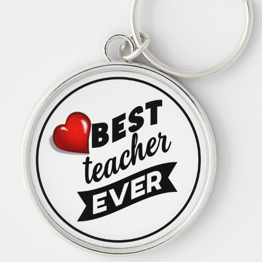 Leraar — Premium Round Sleutelhanger (Voorkant)