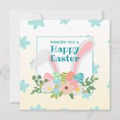 Leraar Prettig Pasen  Kaart (Voorkant)