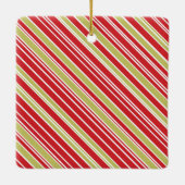 Leraar Prettige feestdagen Chalkboard Apple Keramisch Ornament (Achterkant)