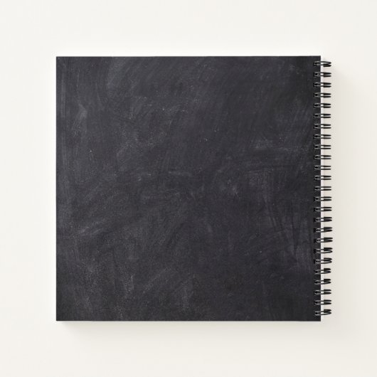 Leraar Quote Chalkboard Potloden Waardering Notitieboek (Achterkant)