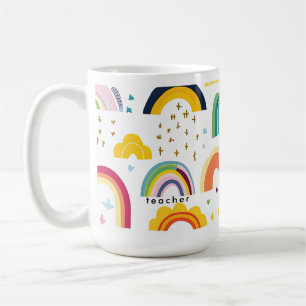 leraar Rainbow Koffiemok