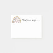 leraar regenboog pensioen post-it® notes (Voorkant)