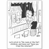 Leraar repetitie nationaliteit Play Cartoon Sticker (Voorkant)