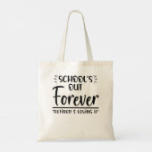 Leraar Retirement School voor Retire Tote Bag (Achterkant)