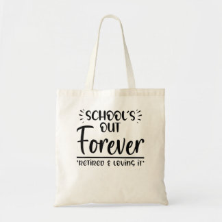 Leraar Retirement School voor Retire Tote Bag