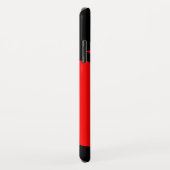 Leraar Rood en Zwart Apple Case-Mate iPhone Case (Achterkant/rechts)