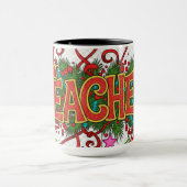 Leraar- Schattige Festieve Professionals Mok (Midden)