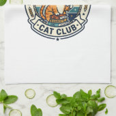 Leraar School Kat Cute Kitty Design - Leraar Sch Theedoek (Gevouwen)