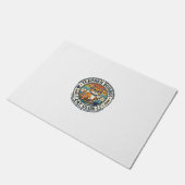 Leraar School Kat Schattig Kitten Ontwerp - Leraar Deurmat (Schuin)