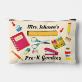 leraar school spullen klein etui (Voorkant)