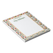 Leraar School Thema Notitieblok (Schuin)