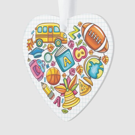 Leraar/schoolpersoneel - Dank u Ornament (voorkant)