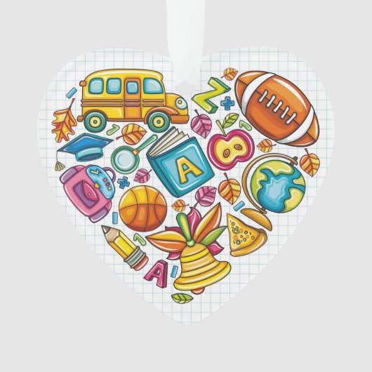 Leraar/schoolpersoneel - Dank u Ornament (voorkant)