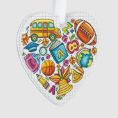 Leraar/schoolpersoneel - Dank u Ornament (voorkant)