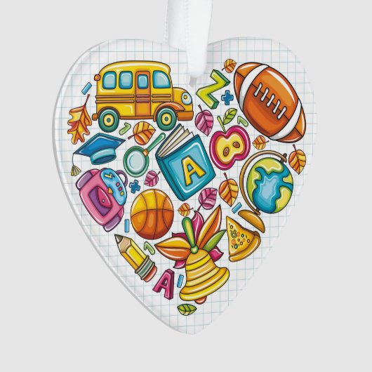 Leraar/schoolpersoneel - Dank u Ornament (voorkant)