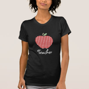 Leraar Shirt - Red Gingham Apple