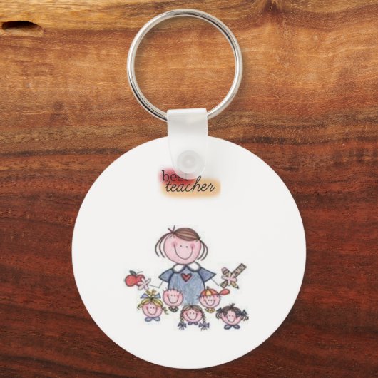 leraar sleutelhanger (Voorkant)