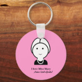Leraar Sleutelhanger2 (personaliseren) Sleutelhanger (Voorkant)