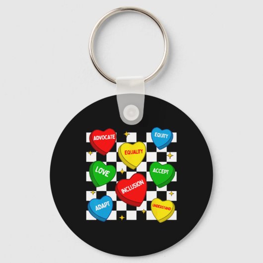 Leraar speciaal onderwijs Inspirerend autisme kan Sleutelhanger (Voorkant)