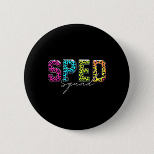 Leraar speciaal onderwijs Sped-team schoolteam L Ronde Button 5,7 Cm