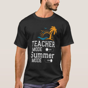 Leraar-stand uit Happy Summer Mode op docenten Su T-shirt