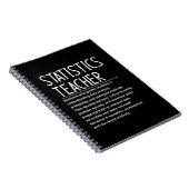 Leraar statistiek notitieboek (Rechterzijde)