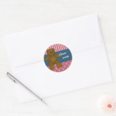 Leraar Sticker met leuke teddybeer (Envelop)