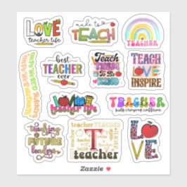 Leraar Stickers