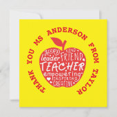 Leraar Stickers - BÈSTE Citaten Appel (Voorkant)