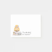 Leraar Sticky Notes Blonde (Voorkant)