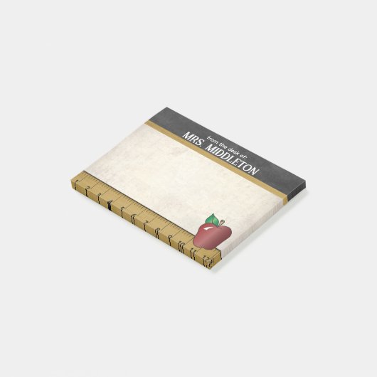 leraar | stijl post-it® notes (Schuin)