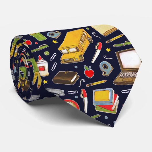 leraar stropdas (Opgerold)