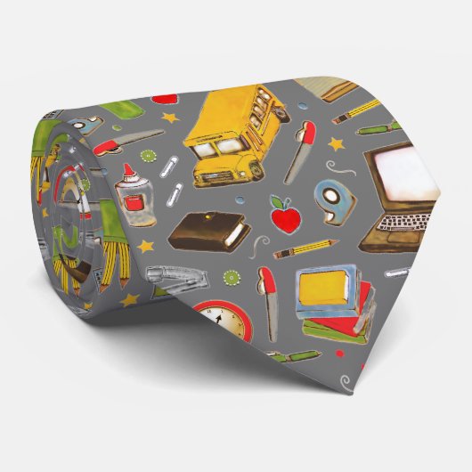 leraar stropdas (Opgerold)