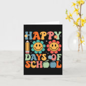 leraar student 100e dag van de school gelukkig 100 kaart (Gele Bloem)