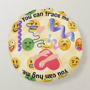 Leraar Student Kalm Down Hoek spoor adem hit Rond Kussen