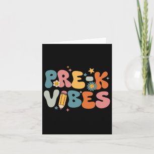 Leraar Student Pre-k Vibes Pre Kleuterschool Team Kaart