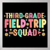 Leraar Studenten Derde Grade Field Trip Squad Poster (Voorkant)