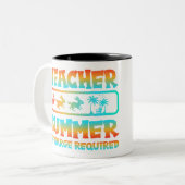 Leraar Summer Recharge Vereiste Konijnenpalm Mok (Voorkant links)