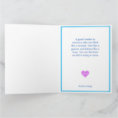 Leraar Super Hero Hartelijk dank Kaart (Binnen)