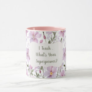 Leraar Superkracht – Inspirerende Gift Mok