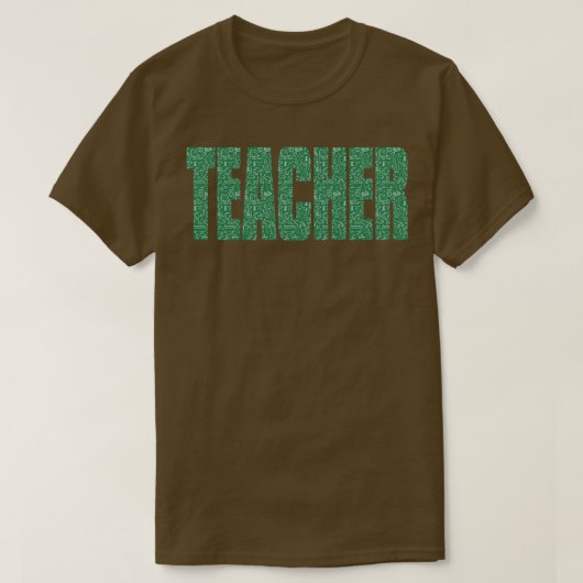 Leraar T-shirt (Design voorkant)